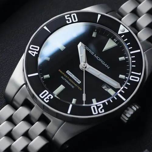 Obris Morgan Timepieces Explorer II Black Extropian